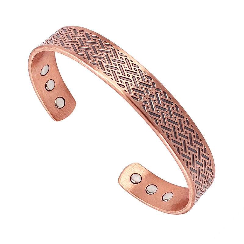 Pulseira de cobre masculina 2026 | Solluss